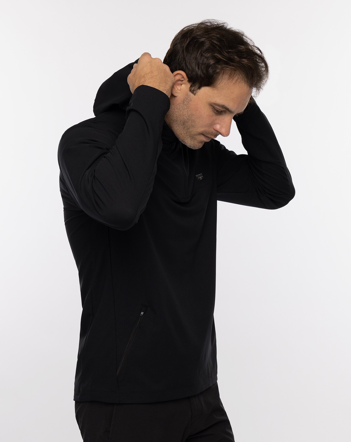 ANCIENT RUINS QUARTER ZIP HOODIE 1