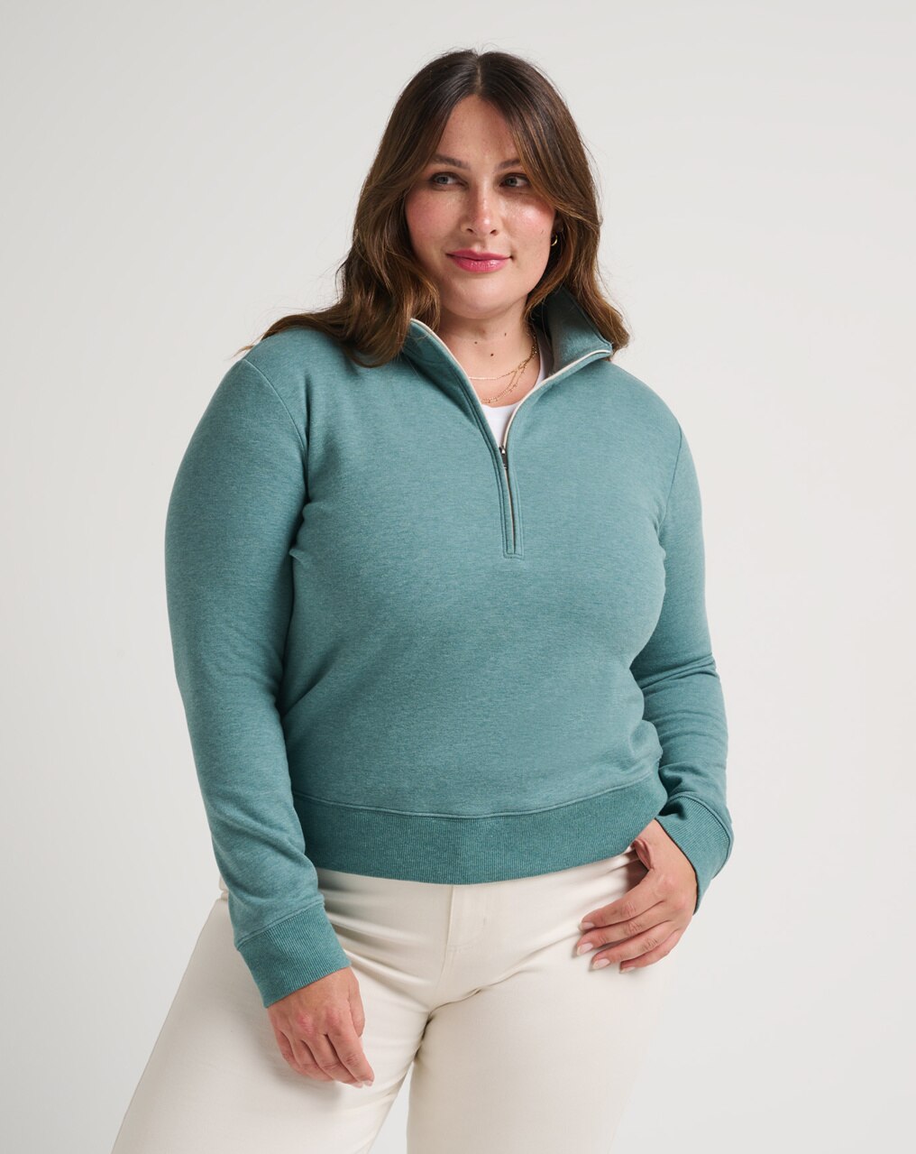 CLOUD FLEECE HALF ZIP 4