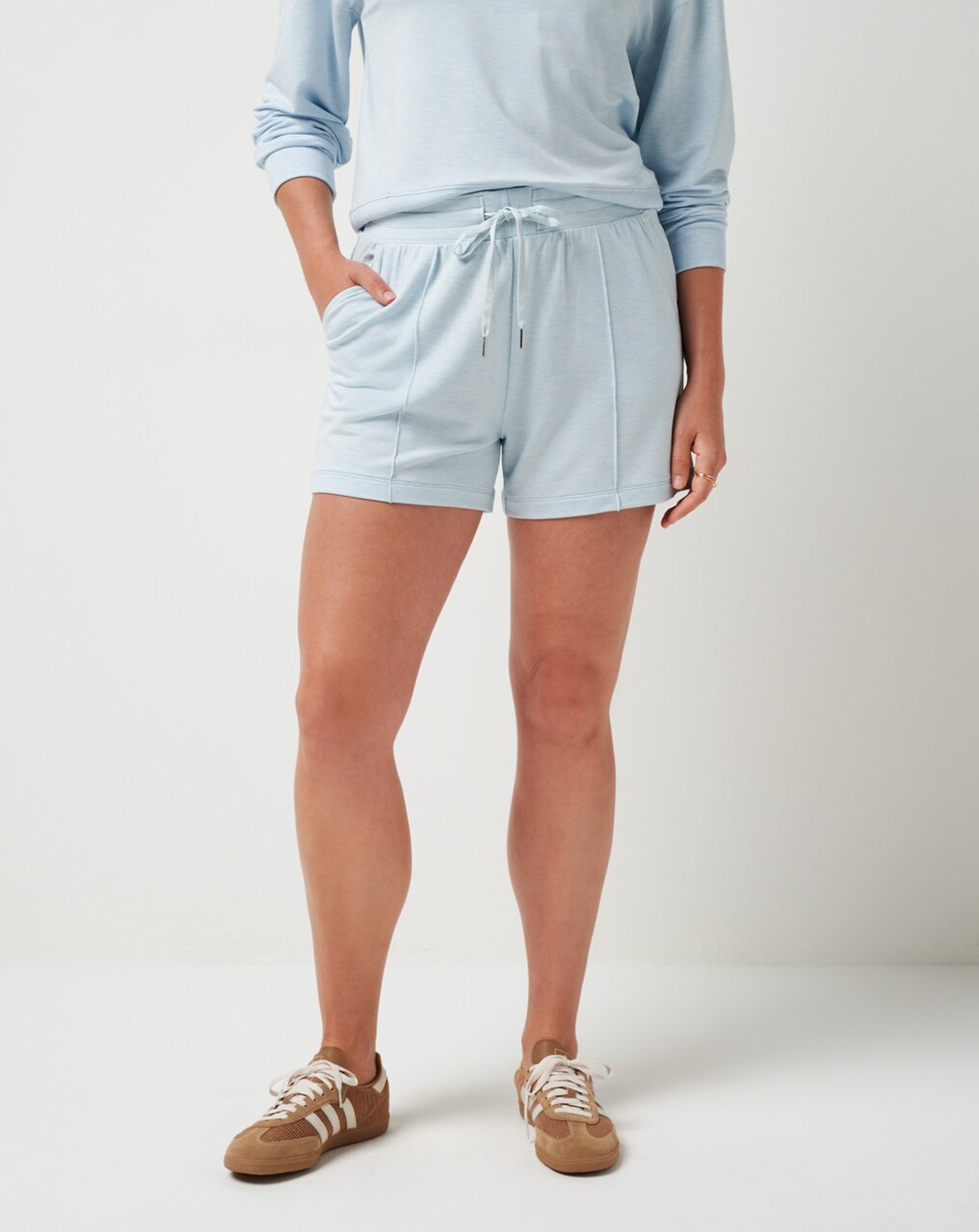 SALT IN THE AIR CLOUD FRENCH TERRY SHORT 3