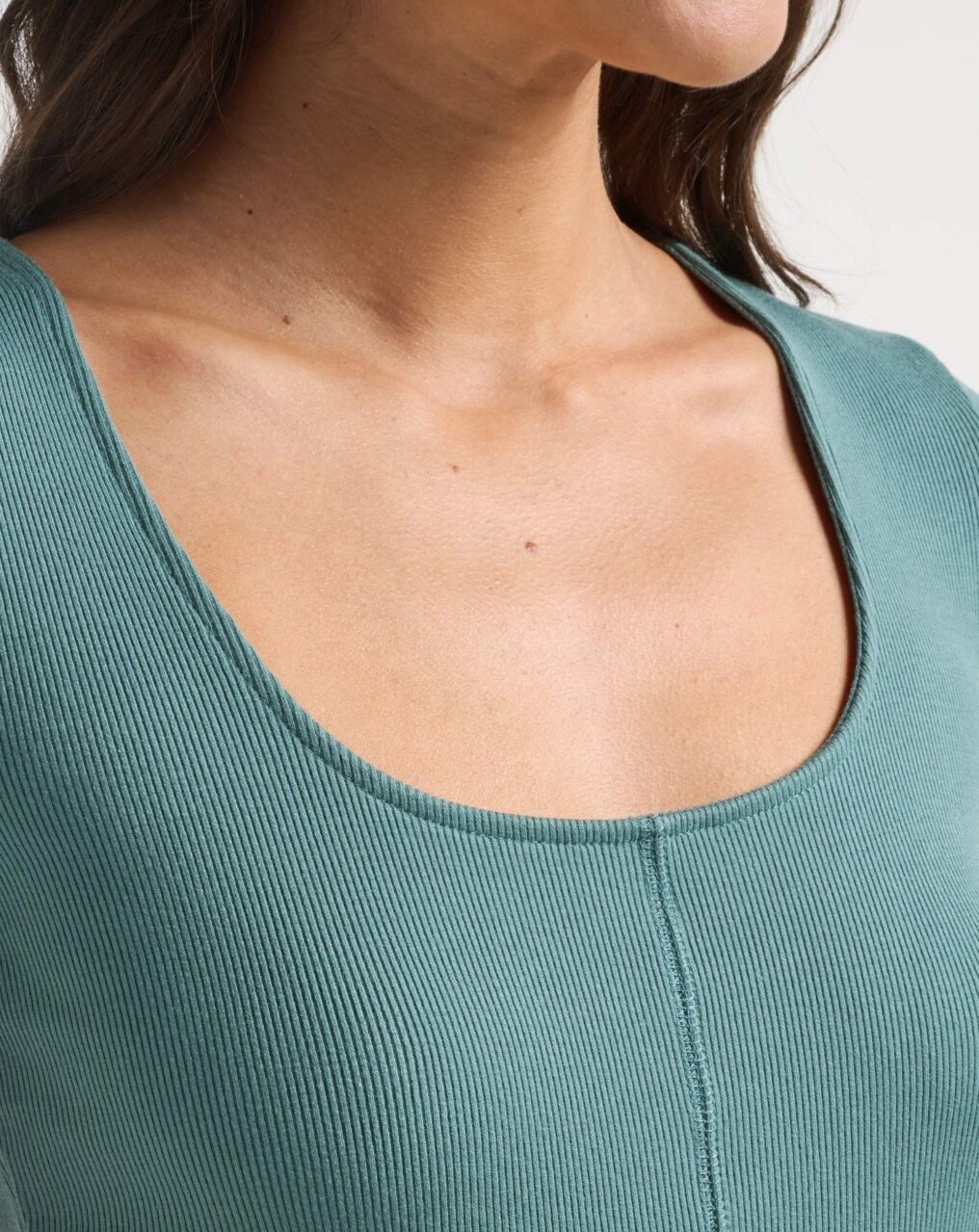 TRANQUILITY CLOUD RIBBED TOP 2