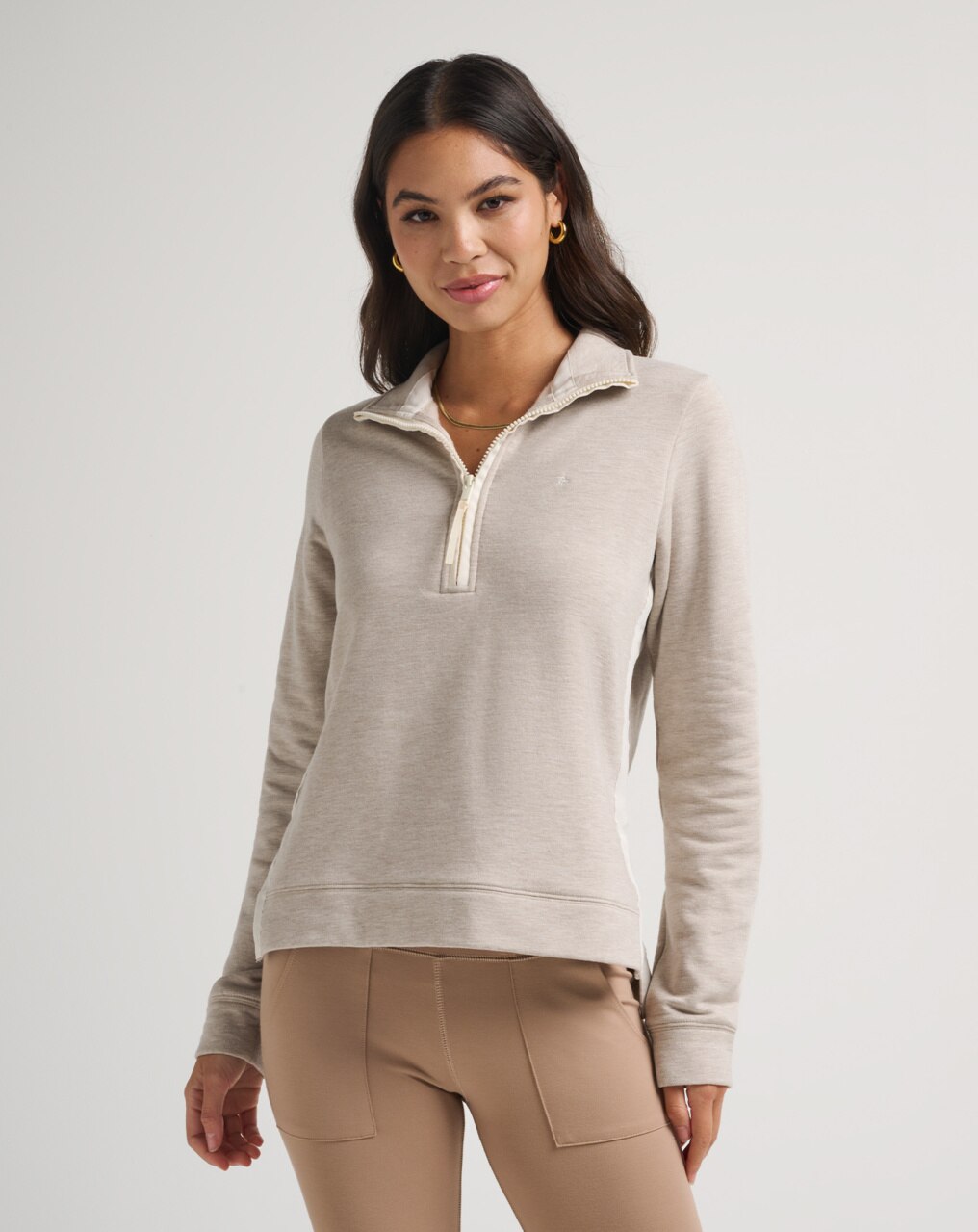 DELANEY CLOUD FLEECE HALF ZIP 1