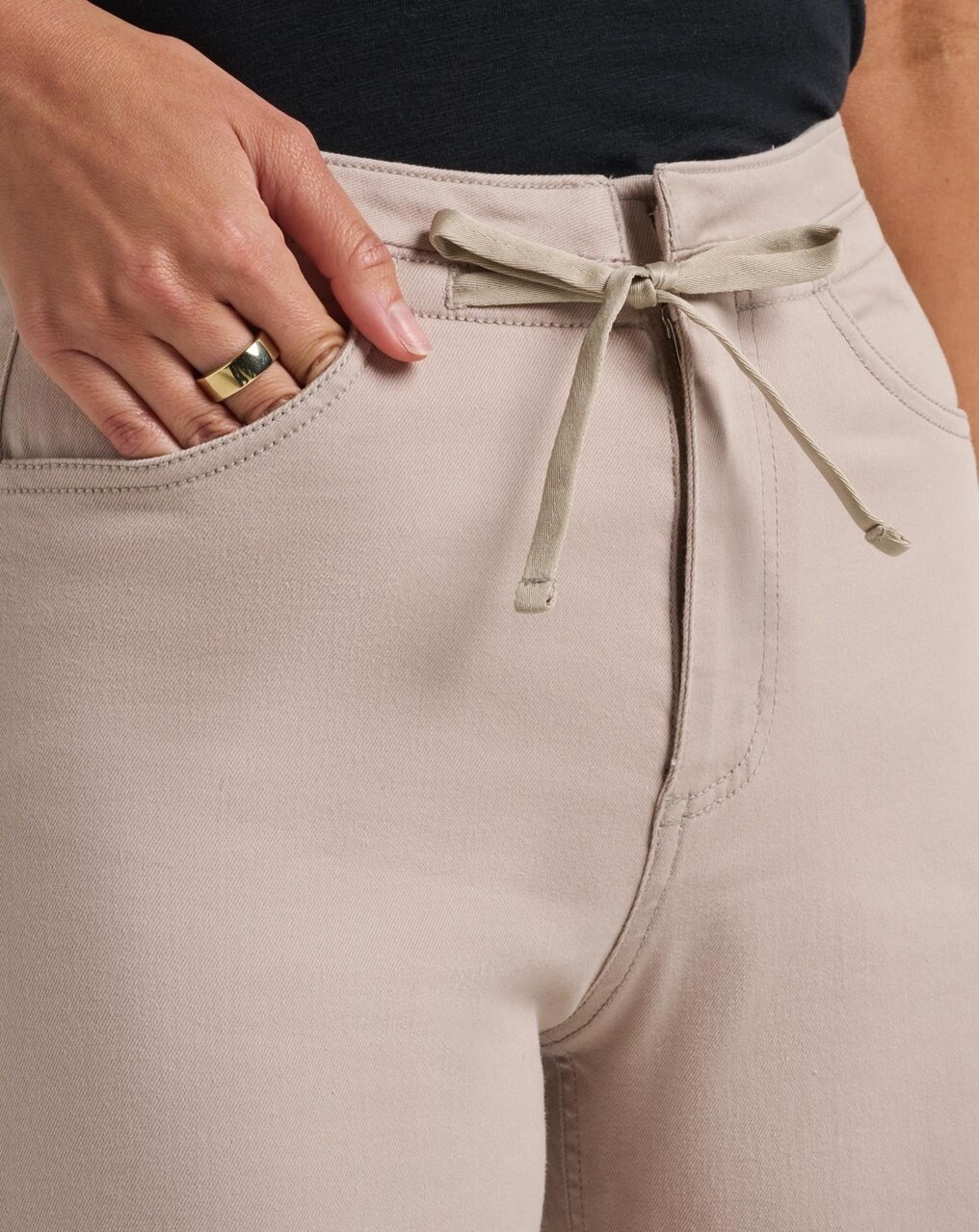 MARINA MORNINGS TWILL DENIM PANT 2