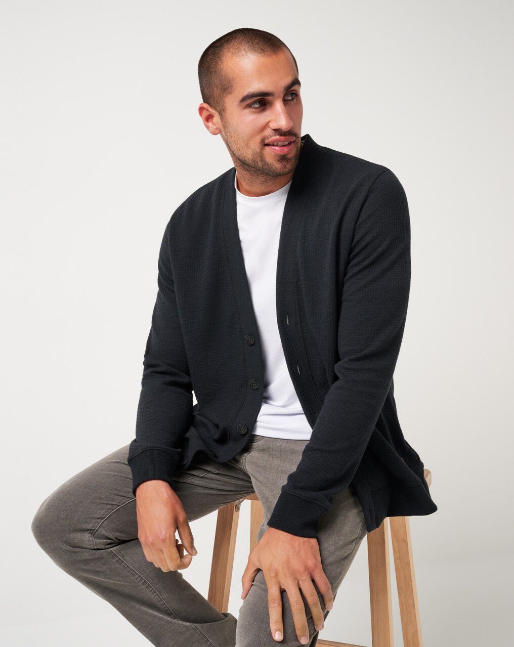 PRISTINE SHORE CARDIGAN