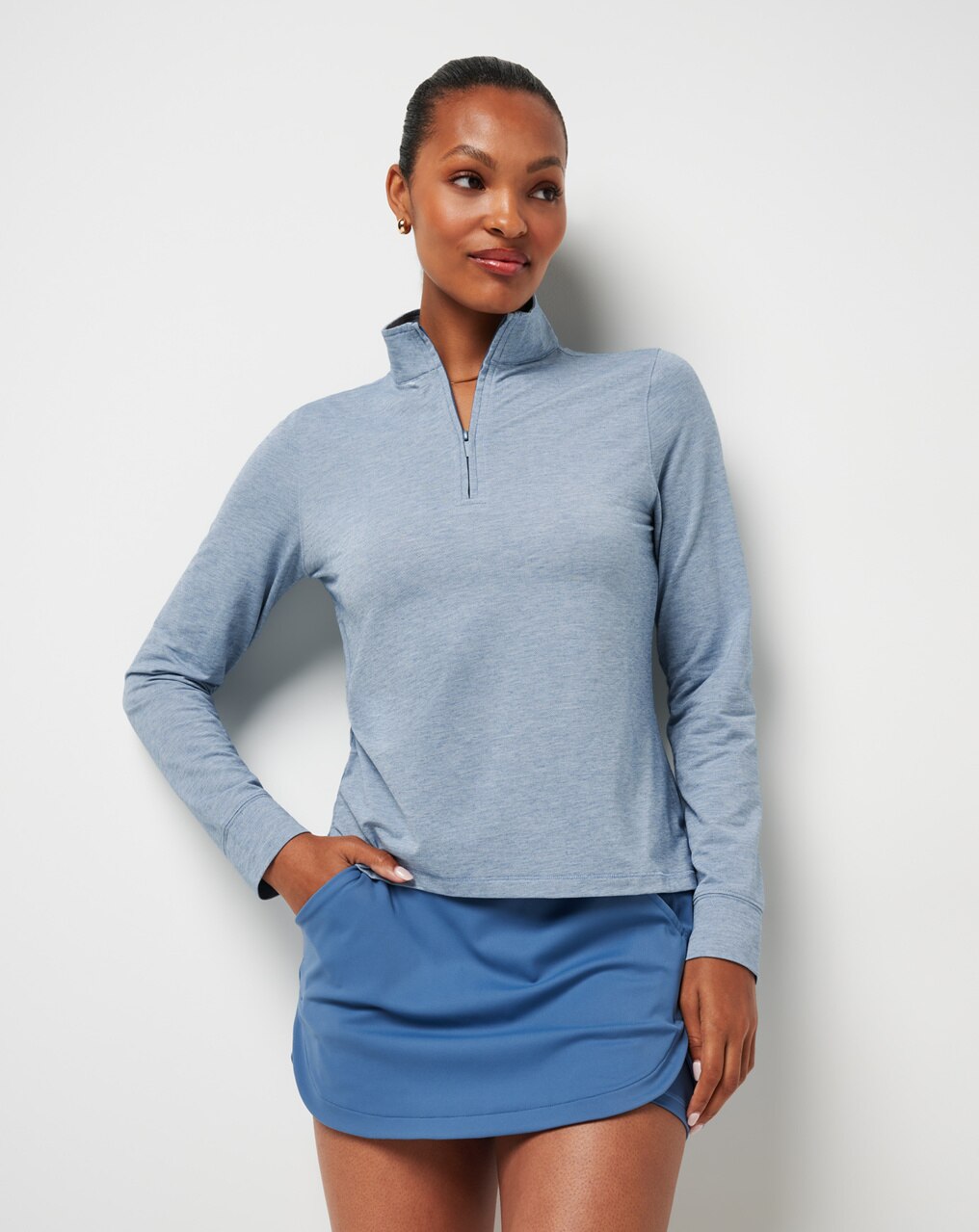 FEATHERWEIGHT ACTIVE QUARTER ZIP 4