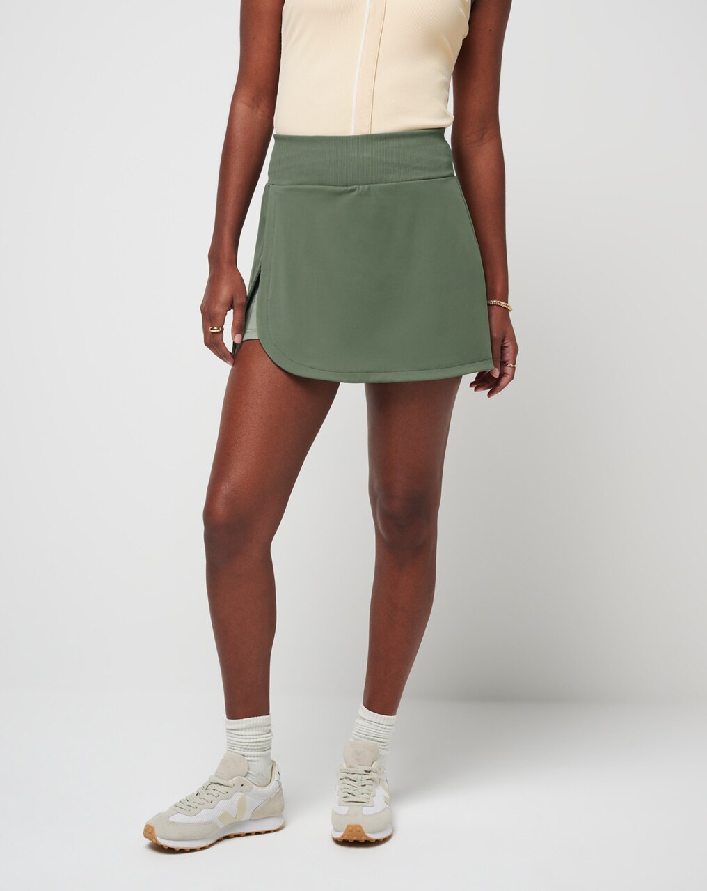 SECRET PLANS MOVEKNIT SKORT 1