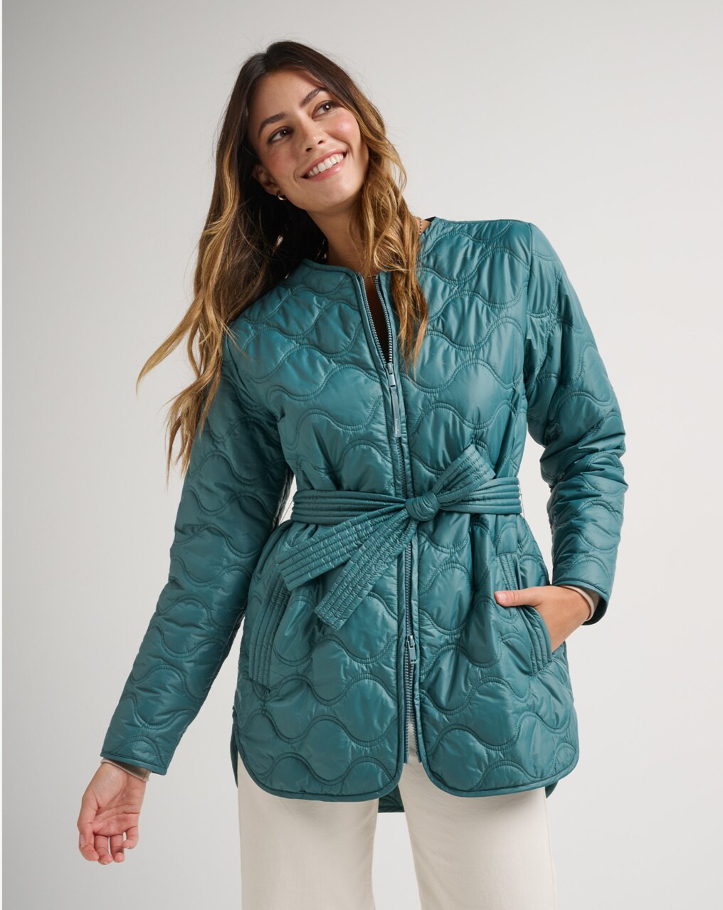 SALTWATER SPRAY QUILTED JACKET 1