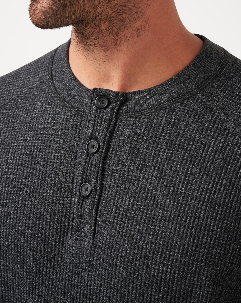 STORM BREW CLOUD WAFFLE HENLEY