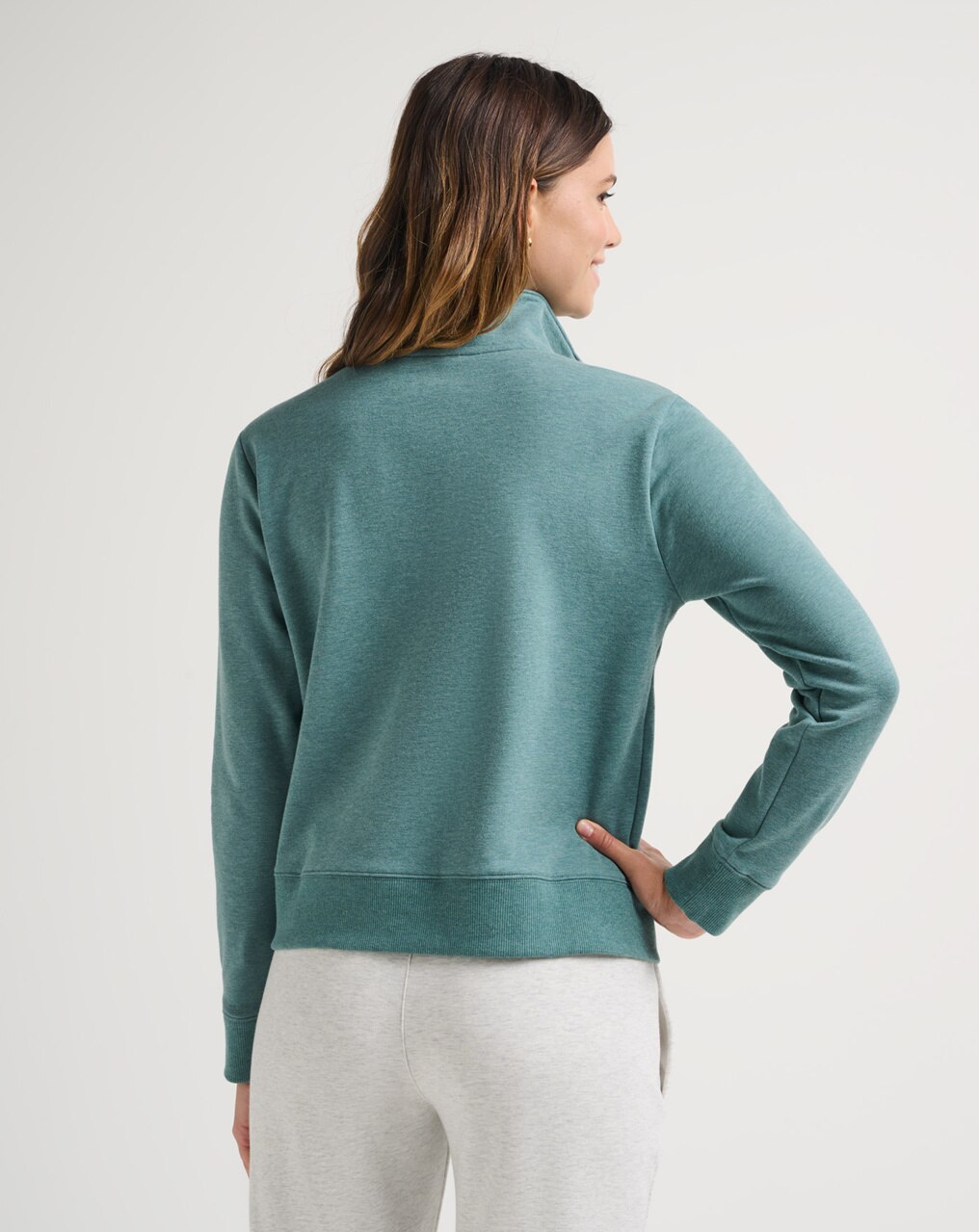 CLOUD FLEECE HALF ZIP 1