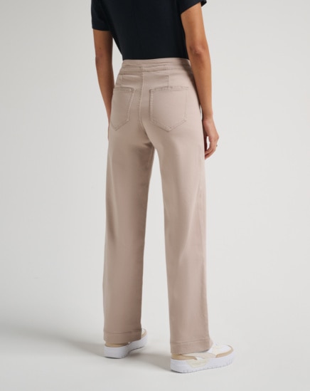 MARINA MORNINGS TWILL DENIM PANT Image Thumbnail 2