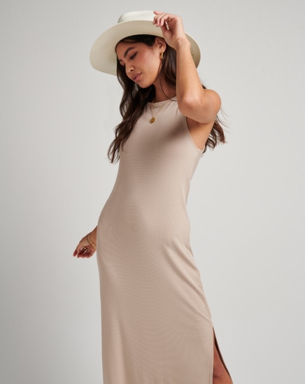  HADLEY WOOD MIDI DRESS Image Thumbnail 2