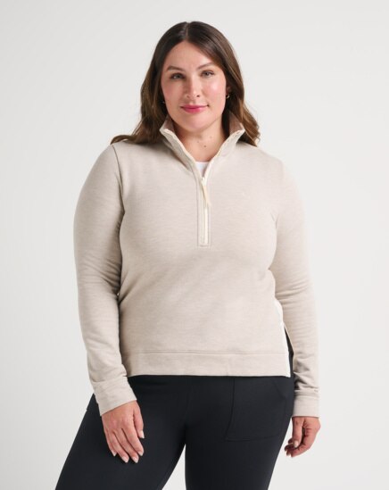 DELANEY CLOUD FLEECE HALF ZIP Image Thumbnail 5