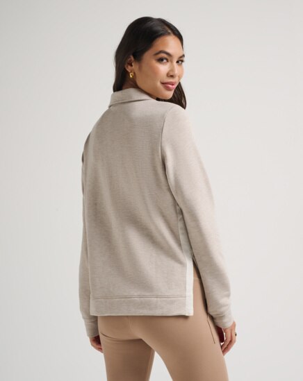 DELANEY CLOUD FLEECE HALF ZIP Image Thumbnail 3