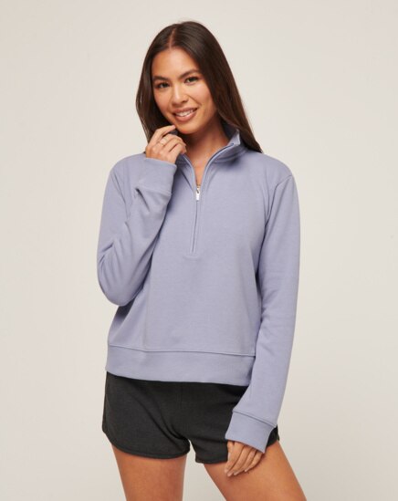 CLOUD FLEECE HALF ZIP Image Thumbnail 2